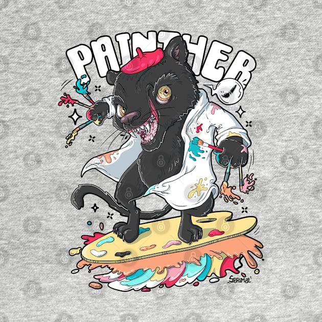 Painther painter panther pun by SPIRIMAL